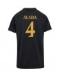 Real Madrid David Alaba #4 Alternativní Dres pro Dámské 2023-24 Krátký Rukáv